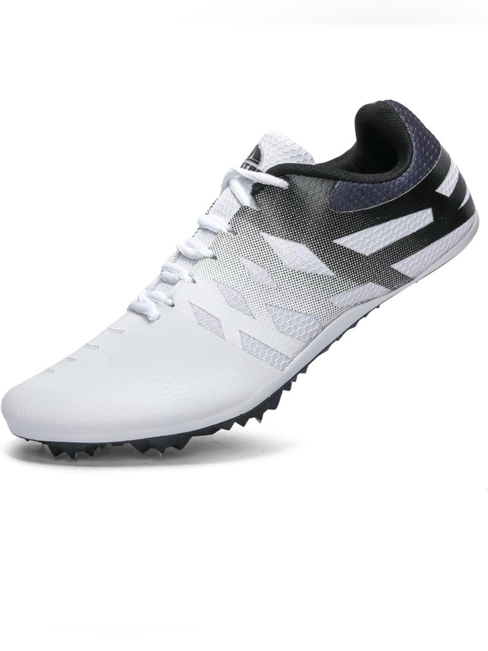 Ifrich Men Track & Field Shoes 8 Spikes 100-400 Meter Racing Shoes size 10